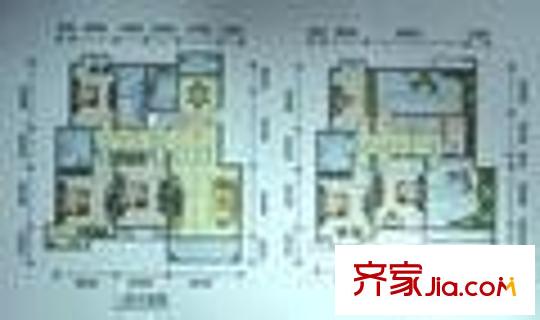 庐山南大道造漆厂宿舍 3室 户型图
