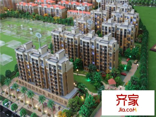 东投阳光城项目售楼处沙盘(摄于2014-06-30)