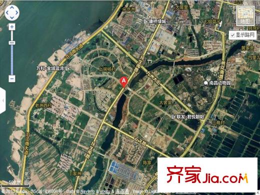 新力洲悦项目区位图