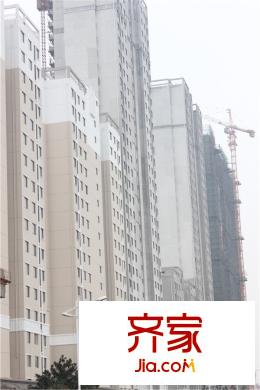 聚仁万象都会项目高层外立面实景(2015-3)