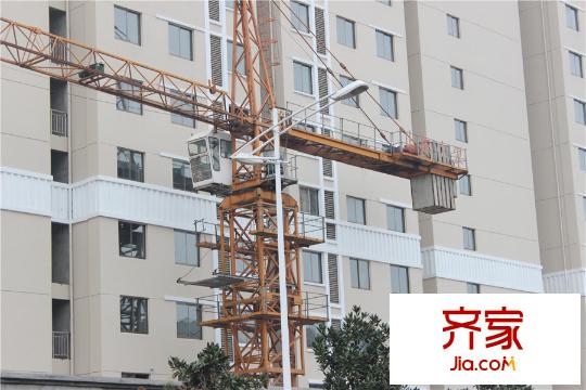 聚仁万象都会项目高层外立面实景(2015-3)