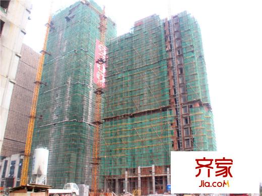 济民可信艾溪康桥2#高层在建实景(2014-07-09)