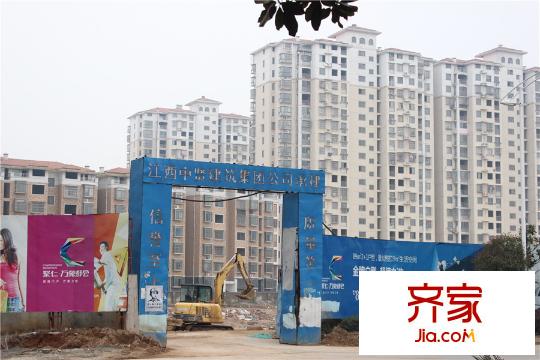 聚仁万象都会项目施工现场实景(2015-3)