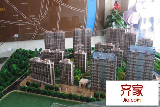 合一中央城沙盘实景(2015-03)