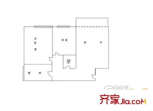 站前路外贸商住楼 户型图