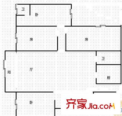 蓝湾半岛 户型图