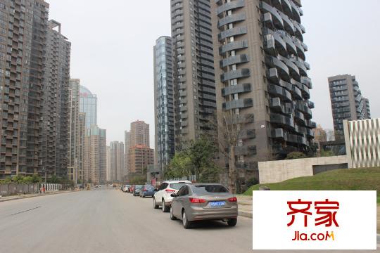 朝阳江上院沿街实景(2015.3.24)