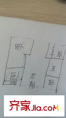 江铃桃花住宅小区 4室 户型图