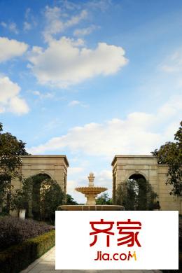 正荣御平方米一期小区园林实景(2015-3)