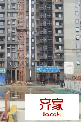 绿地外滩公馆项目工程进展(2015-3)