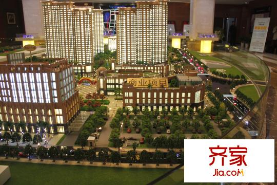 商城凤凰印象沙盘实景(2015-03)