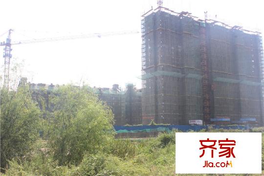 绿都阳光上东1#高层工程进度(2015.9)