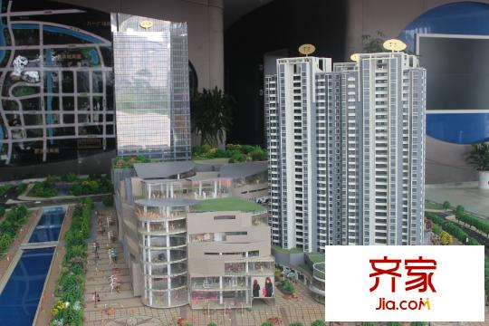 九洲上郡现场沙盘图(20150721)