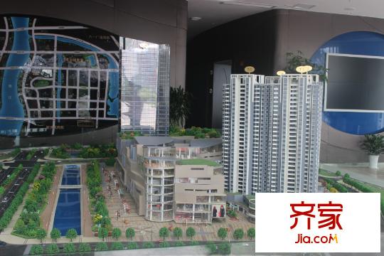 九洲上郡现场沙盘图(20150721)