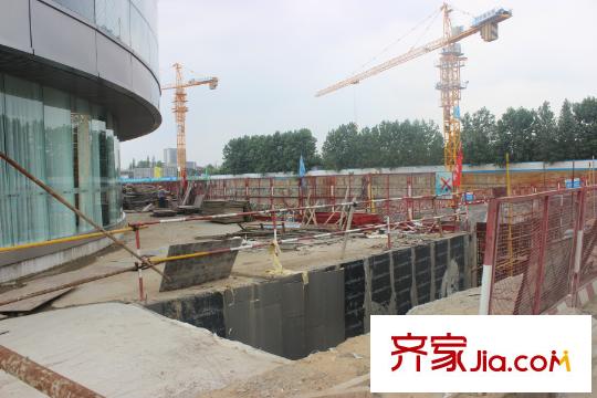 九洲上郡在建地下停车场(20150721)