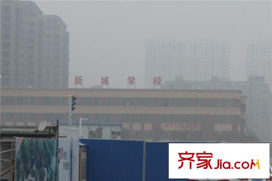 华达金沙逸城小区附近九年制新城学校(2015-12)