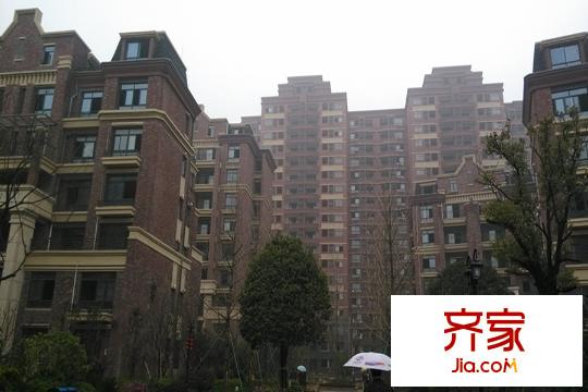 奥克斯盛世华庭一期高层及洋房实景(2015-3)