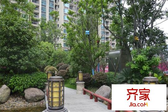 南昌恒大名都实景图小区园林实景(2015-3)