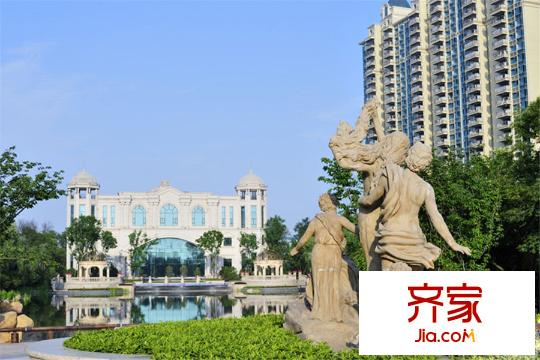 南昌恒大名都实景图小区景观实景(2015-3)