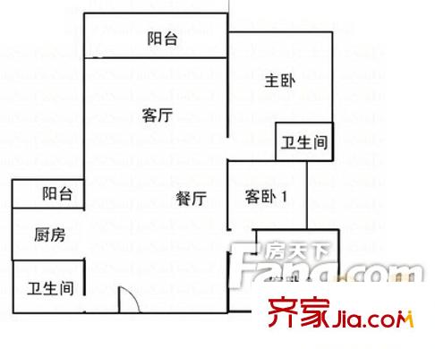 凤凰雅居 户型图