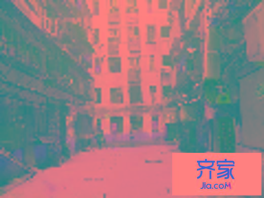 子固路劳动局宿舍外景图