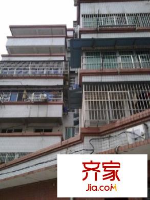 青山南路税务局宿舍外景图