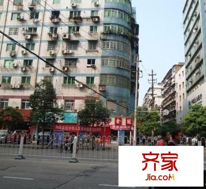 青山南路税务局宿舍外景图