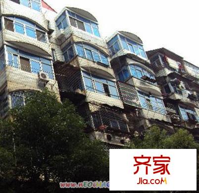 洛阳路医药公司宿舍外景图