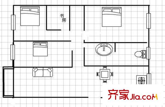 恒大名都 户型图
