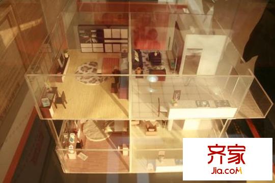 领秀公馆实景图户型模型(2009-12-22)