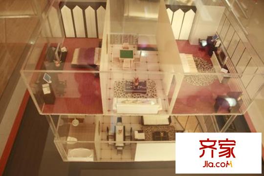 领秀公馆实景图户型模型(2009-12-22)