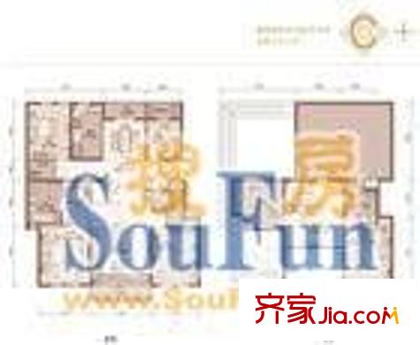 明珠花园 5室 户型图