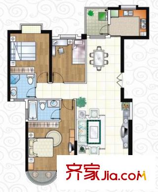 昌北昌華小區(qū) 戶型圖