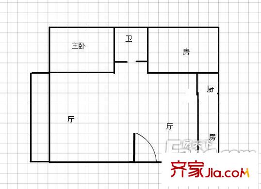 麥園齊洛瓦宿舍 戶(hù)型圖