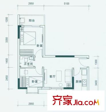 翰林苑小區(qū) 戶型圖