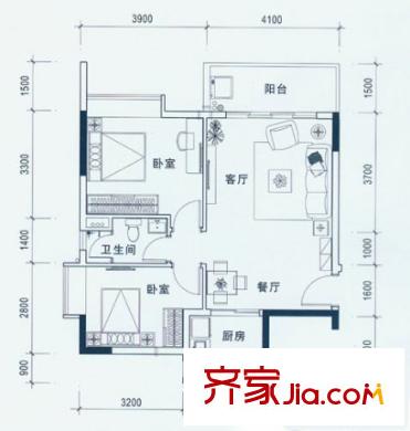翰林苑小區(qū) 戶型圖