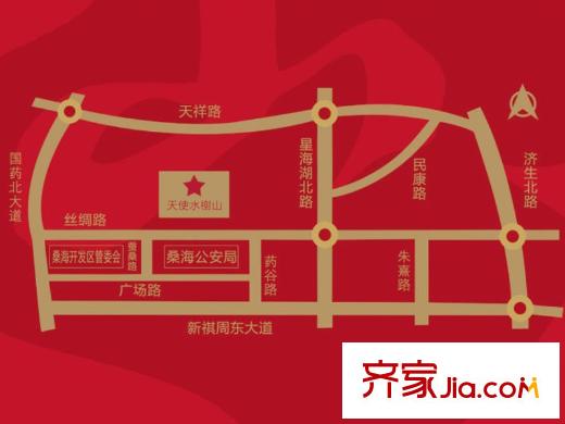 水榭山交通示意圖