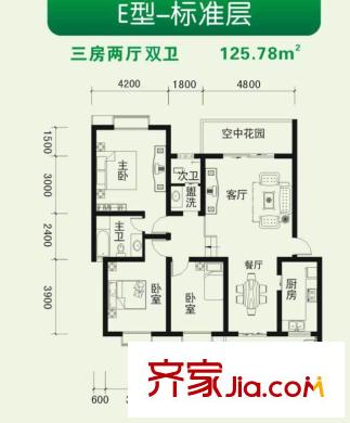 翰林苑小區(qū) 戶型圖