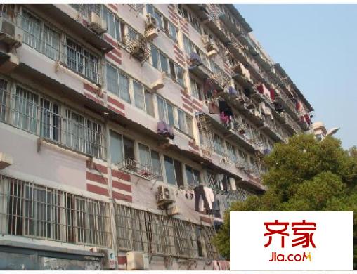 贤士二路法院宿舍外景图