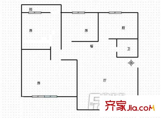 豐和花園 戶型圖