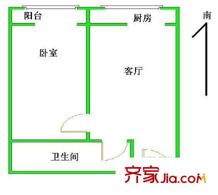 玉屏大街傳媒新居 戶型圖