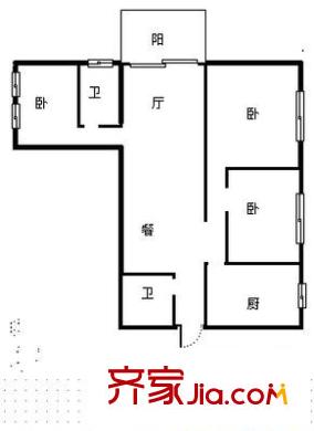 豐和花園 戶型圖