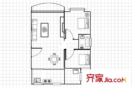 豐和花園 戶型圖