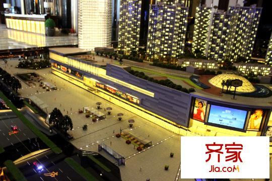 南昌銅鑼灣廣場沙盤商業(yè)效果(2015-6-18)