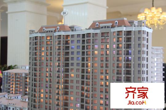 聚仁哈佛公馆售楼中心实景(2013-10)