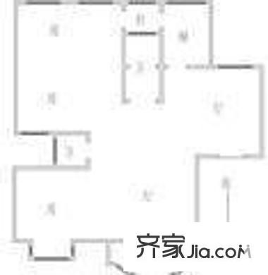 贤士翠园 3室 户型图