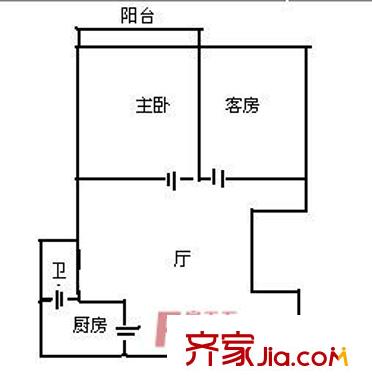 學(xué)院路教育學(xué)院 戶型圖