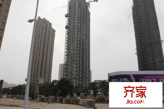 聯(lián)發(fā)君領(lǐng)朝陽(yáng)高層工程進(jìn)度實(shí)景（2015-3）