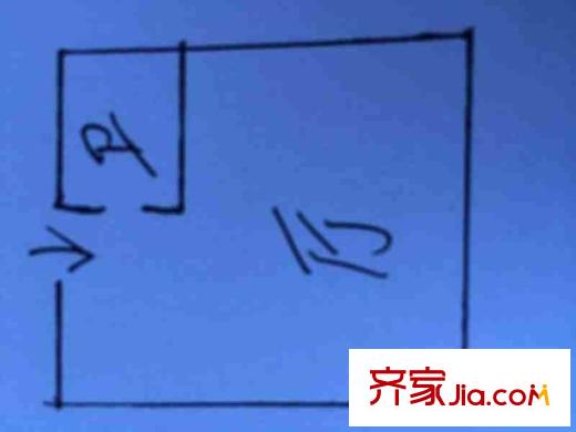 金濤御景花園 1室 戶型圖