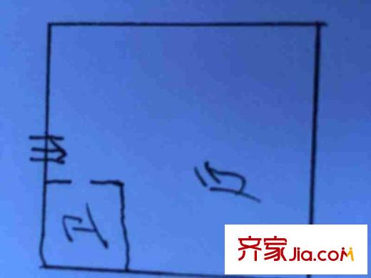 金濤御景花園 1室 戶型圖